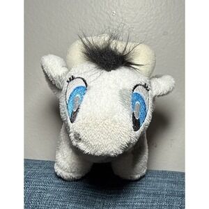 Neopets Spotted Kau Plush Black White Grey 6" 2008 Limited Edition Cow
